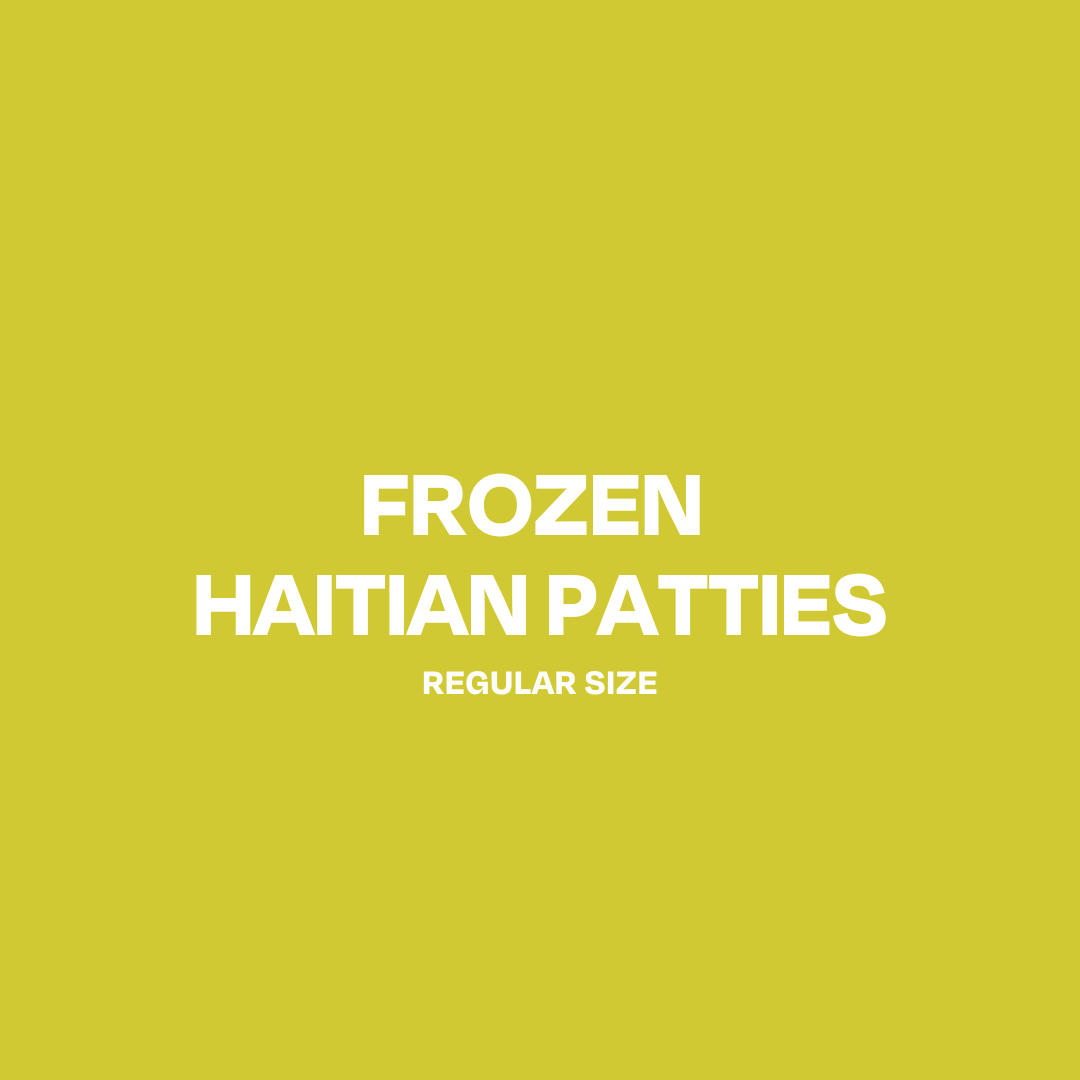 Holiday Special Frozen Unbaked Haitian Patties: Regular Size. One Dozen. Choose Flavor